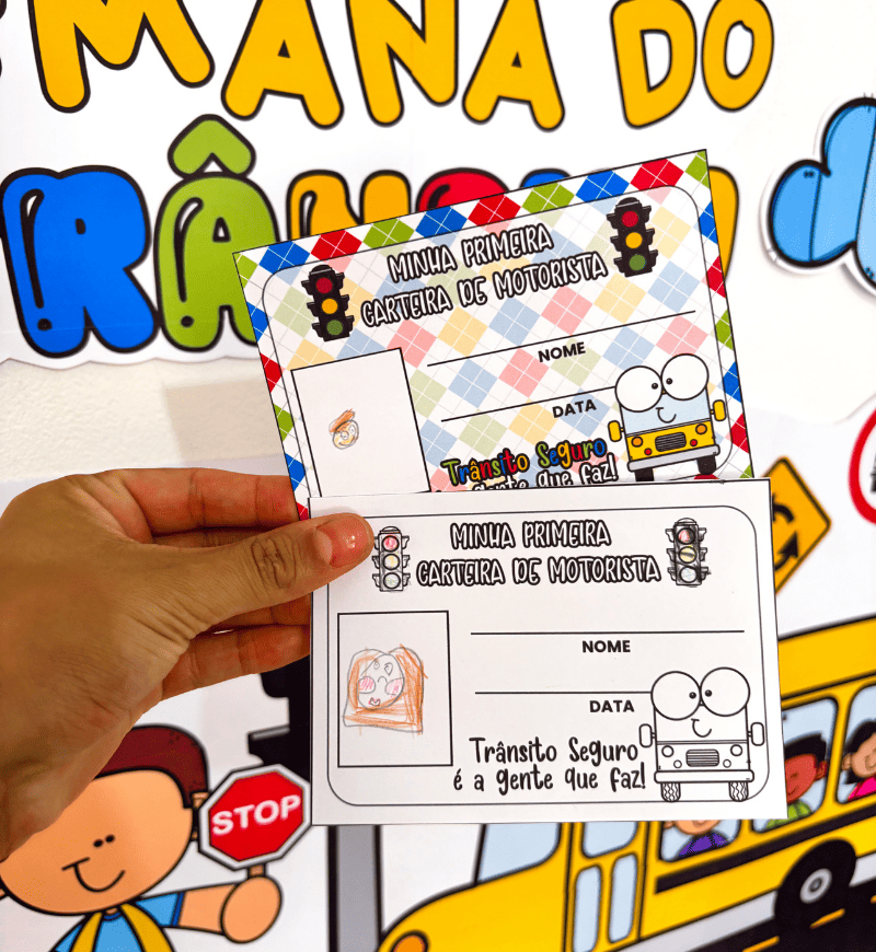 Kit Semana do Trânsito | Arquivo em PDF Educação Infantil — imagem 2