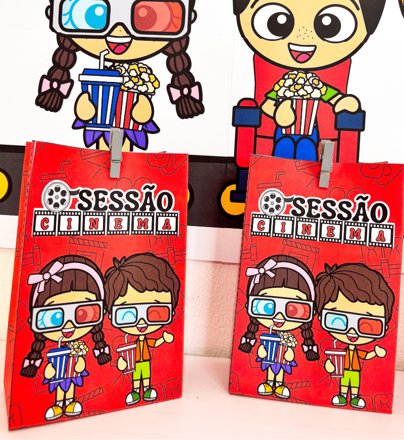 Kit Sessão Cinema | Dia das Crianças em PDF — imagem 2