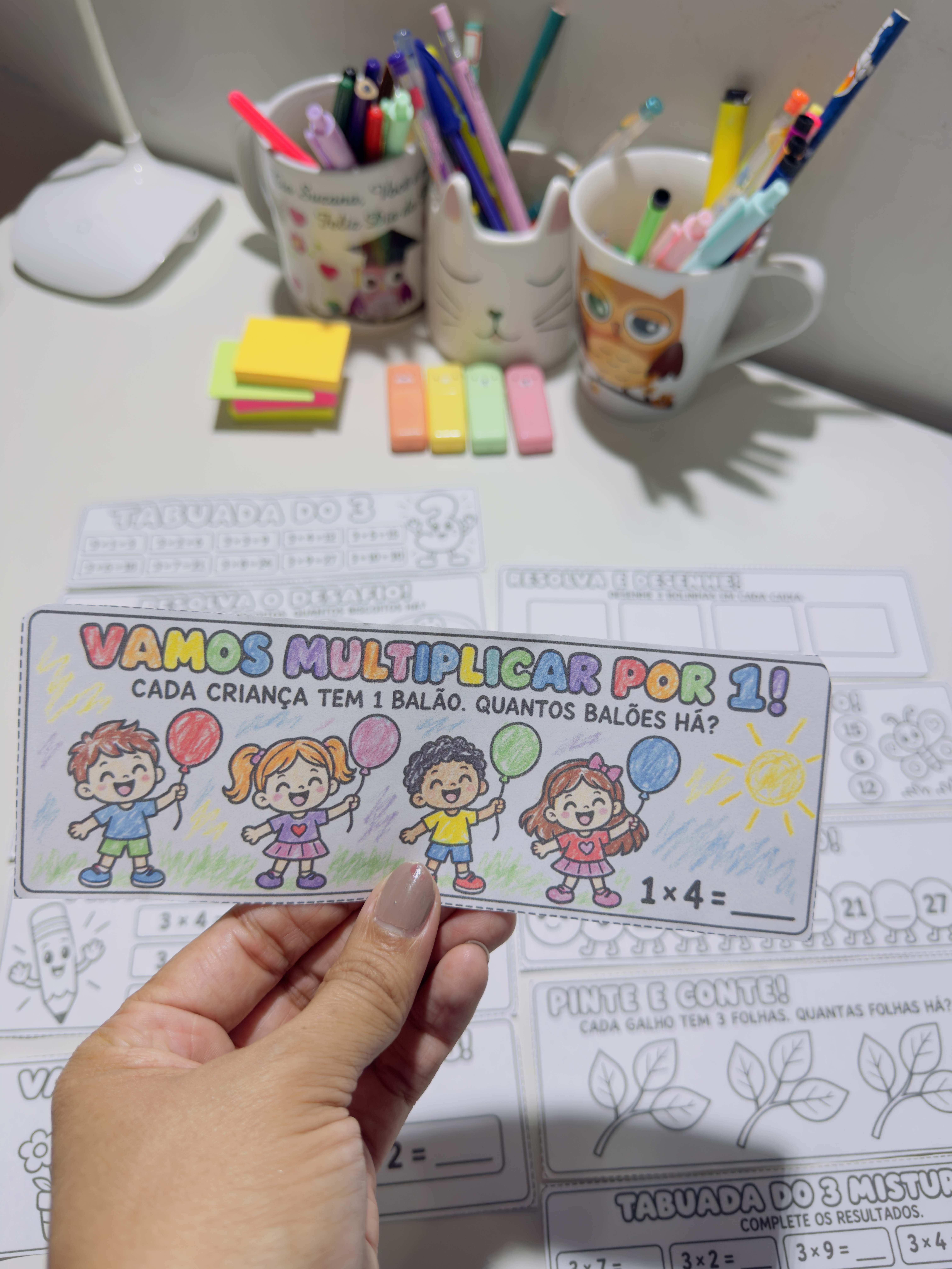 Tabuada da Multiplicação para 3º a 5º Anos em PDF — imagem 5