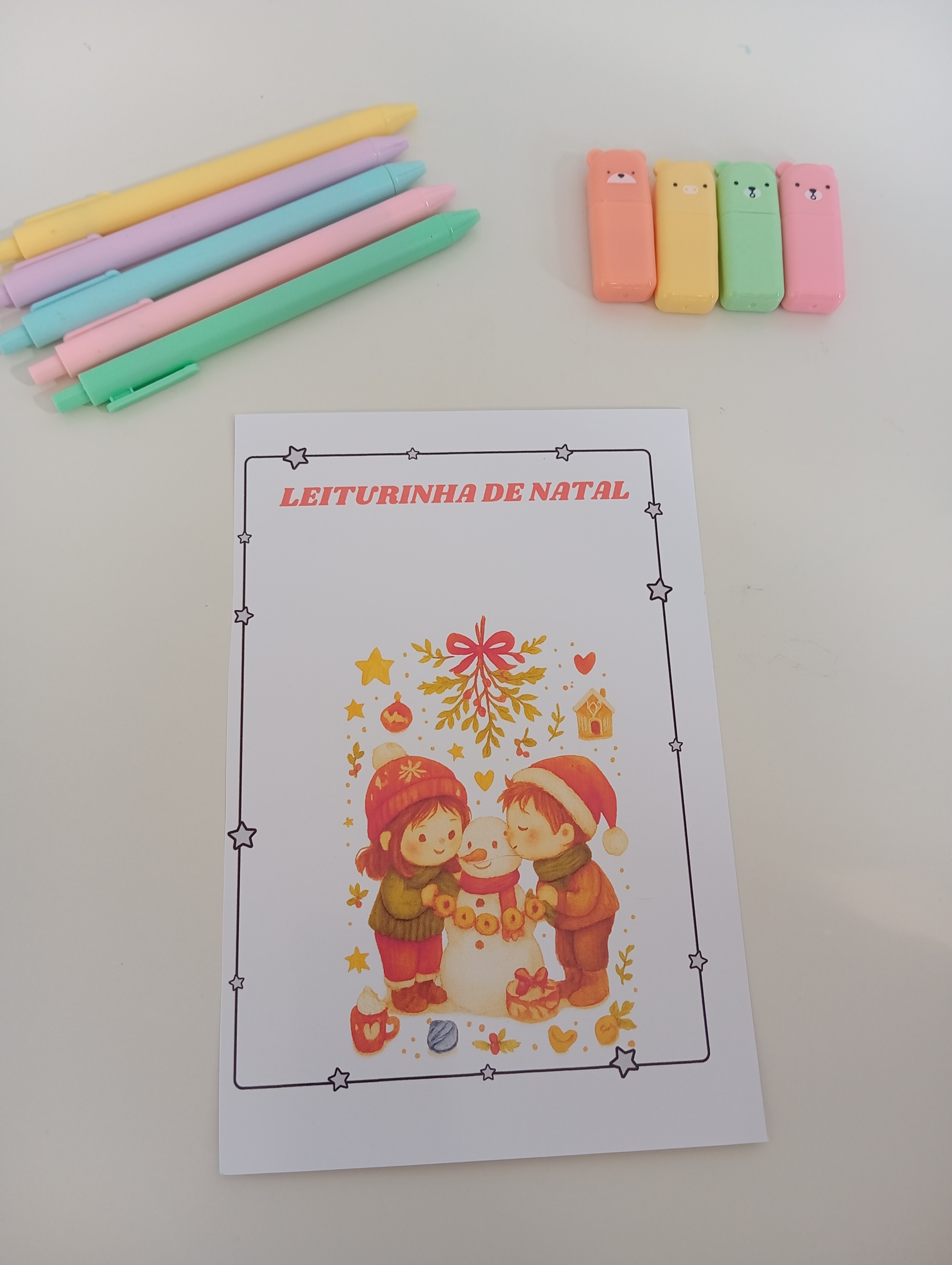 Leitura de Natal PDF para Imprimir - Atividade para Educação Infantil — imagem 6