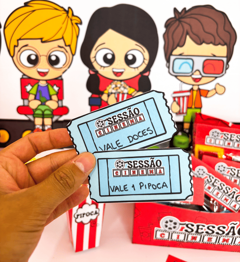 Kit Sessão Cinema | Dia das Crianças em PDF — imagem 6