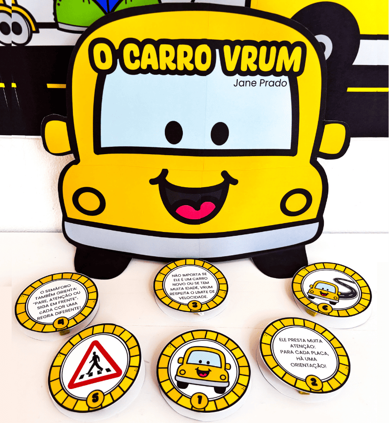 O Carro Vrum | História na Luva em PDF — imagem 2