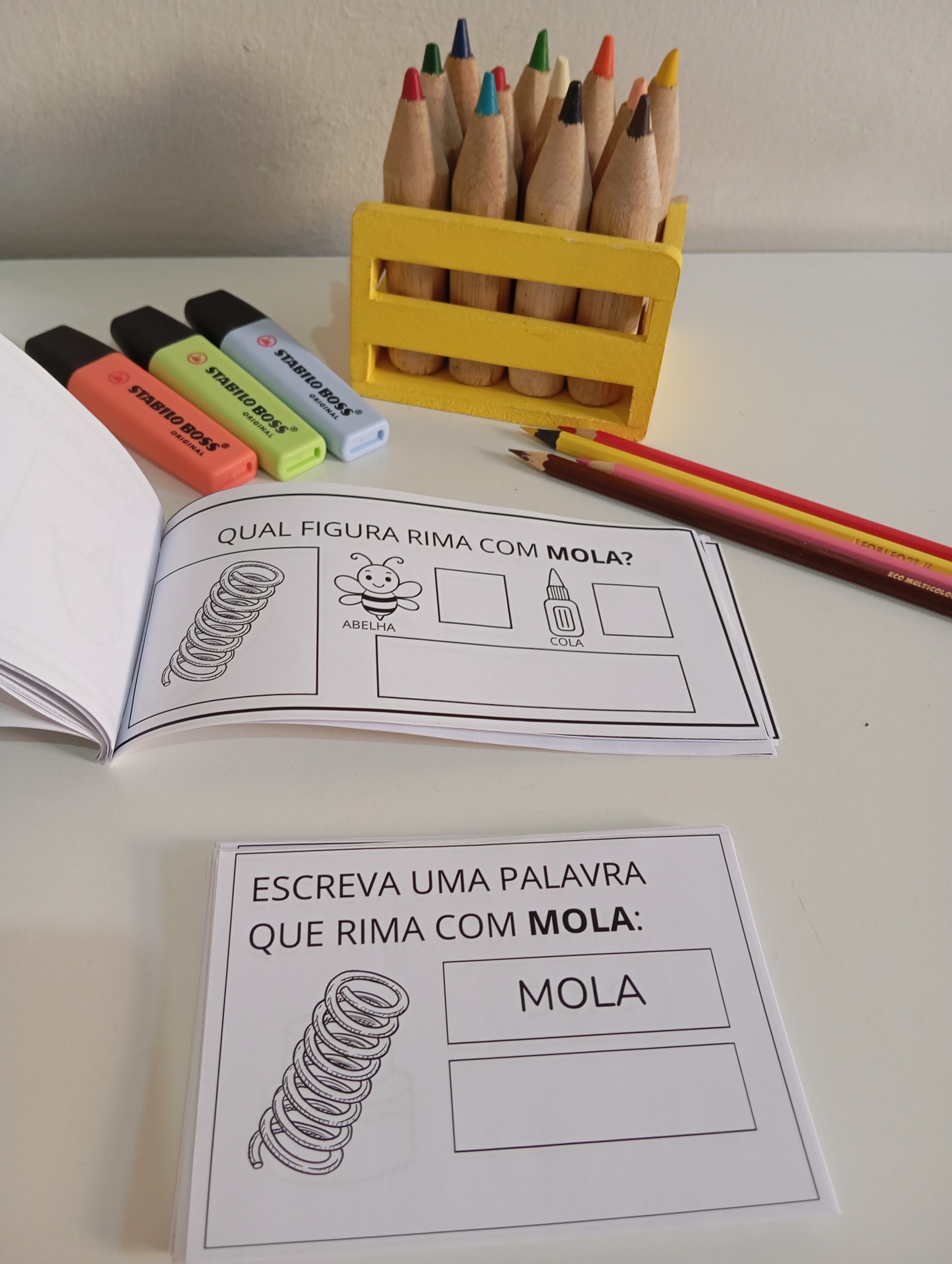 Carnê e Caixinha das Rimas - Alfabetização - PDF — imagem 2