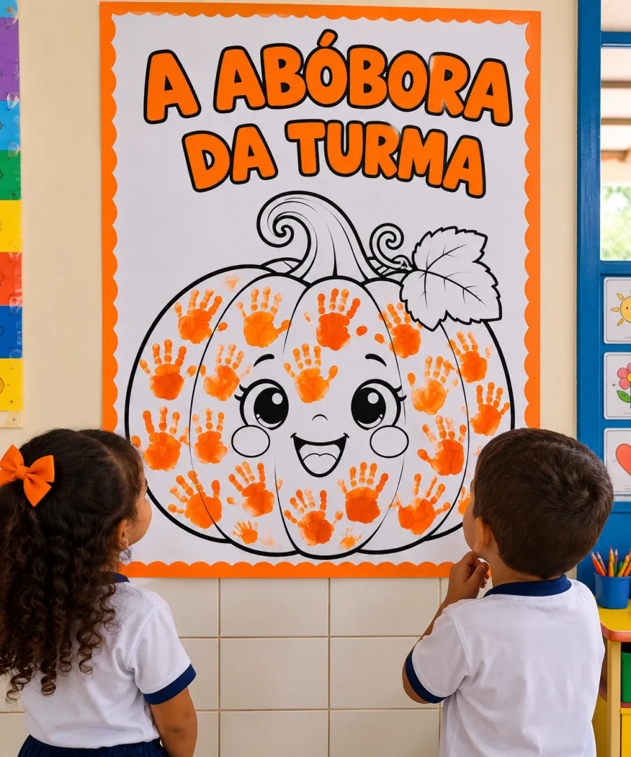 A abóbora que queria iluminar a noite História em PDF para a Educação Infantil  — imagem 2