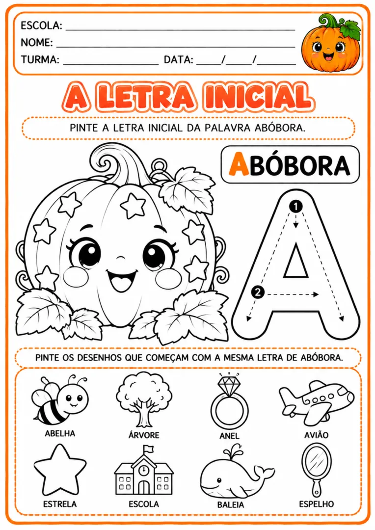 A abóbora que queria iluminar a noite História em PDF para a Educação Infantil  — imagem 4