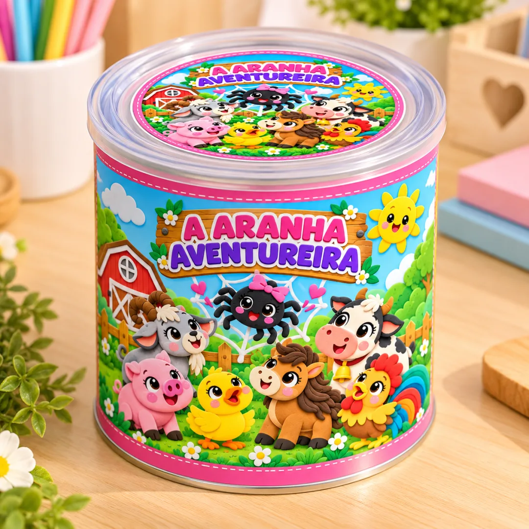 A Aranha Aventureira – Lata Pedagógica 1 - Educação Infantil - Jogos -Arquivo Digital — imagem 4