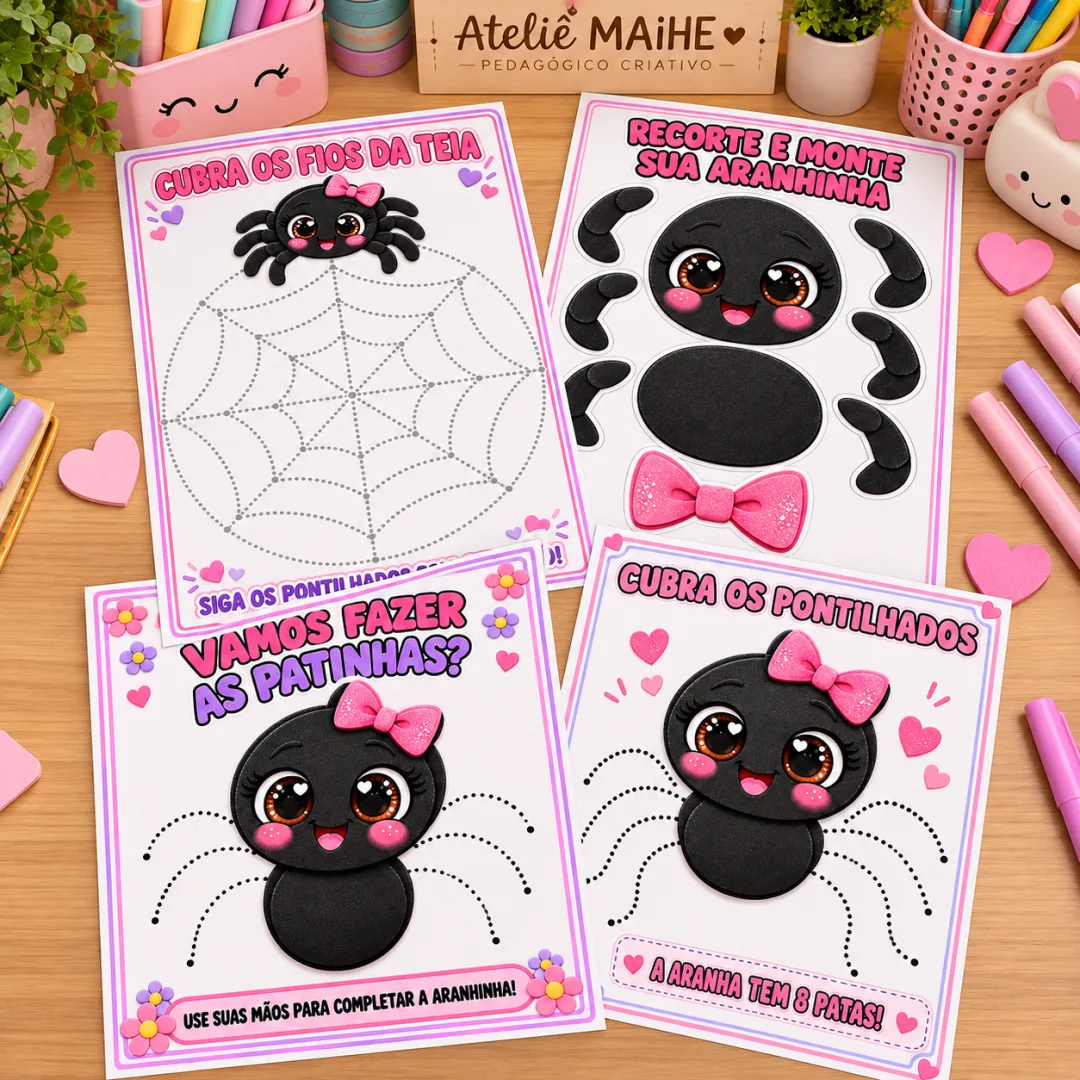 A Aranha Aventureira – Minha Arainha - Jogos - Educação infantil - Arquivo Digital — imagem 3