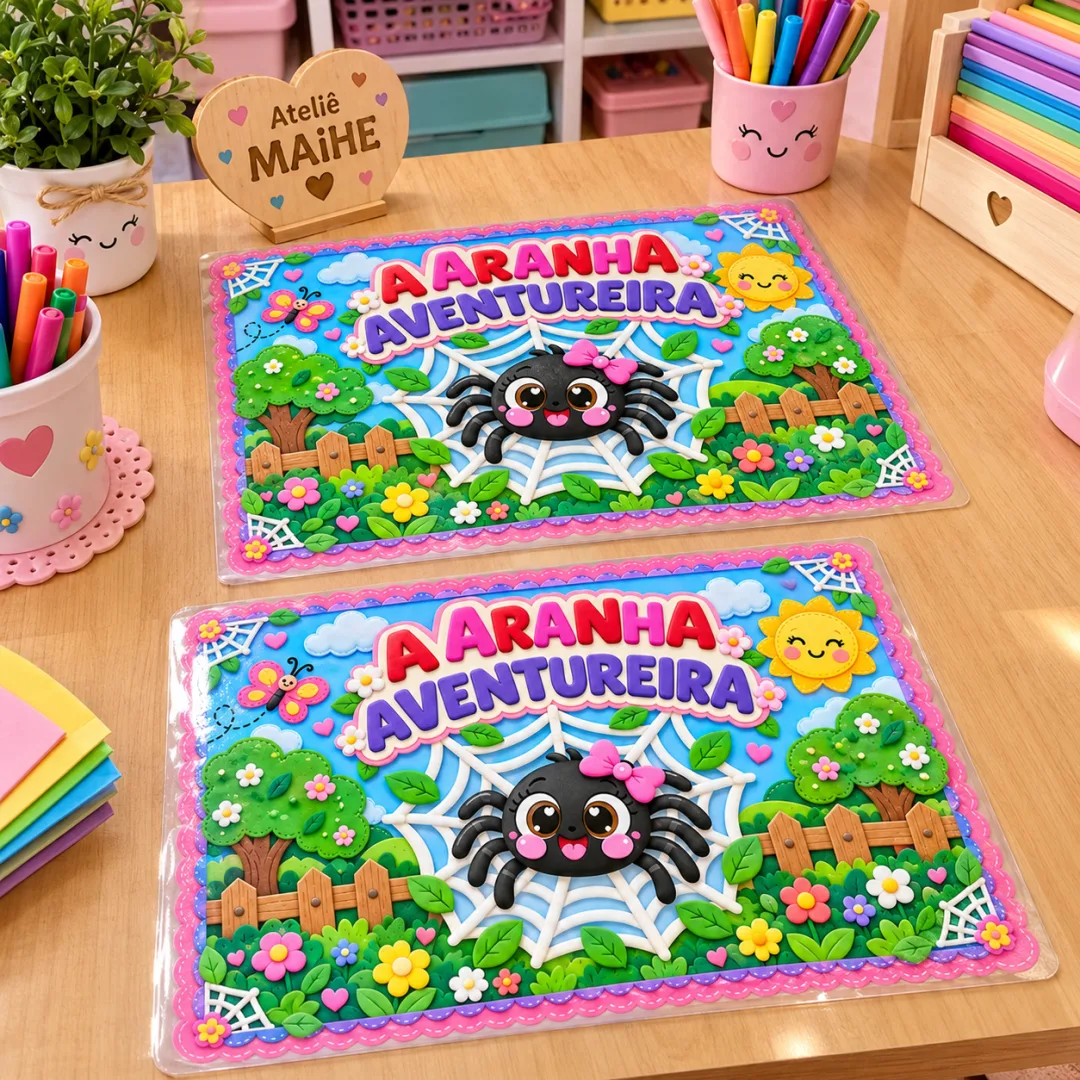 A Aranha Aventureira – Painel Interativo - Educação Infantil - Jogos - Arquivo Digital — imagem 4