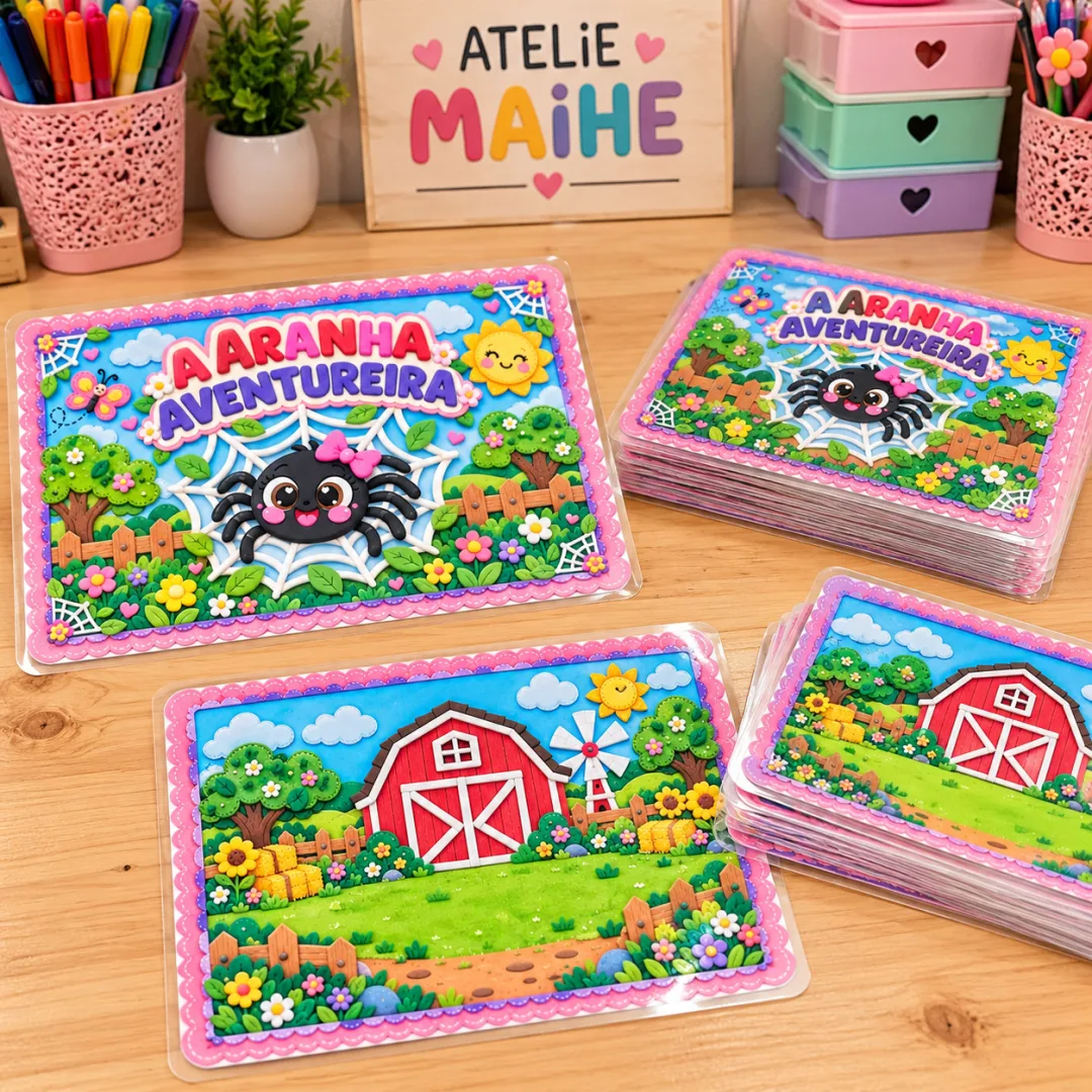 A Aranha Aventureira – Painel Interativo - Educação Infantil - Jogos - Arquivo Digital — imagem 2