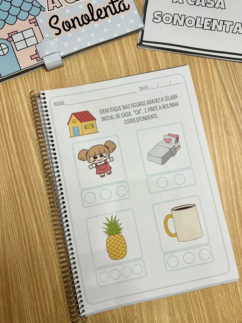 A CASA SONOLENTA - ALFABETIZAÇÃO — imagem 4