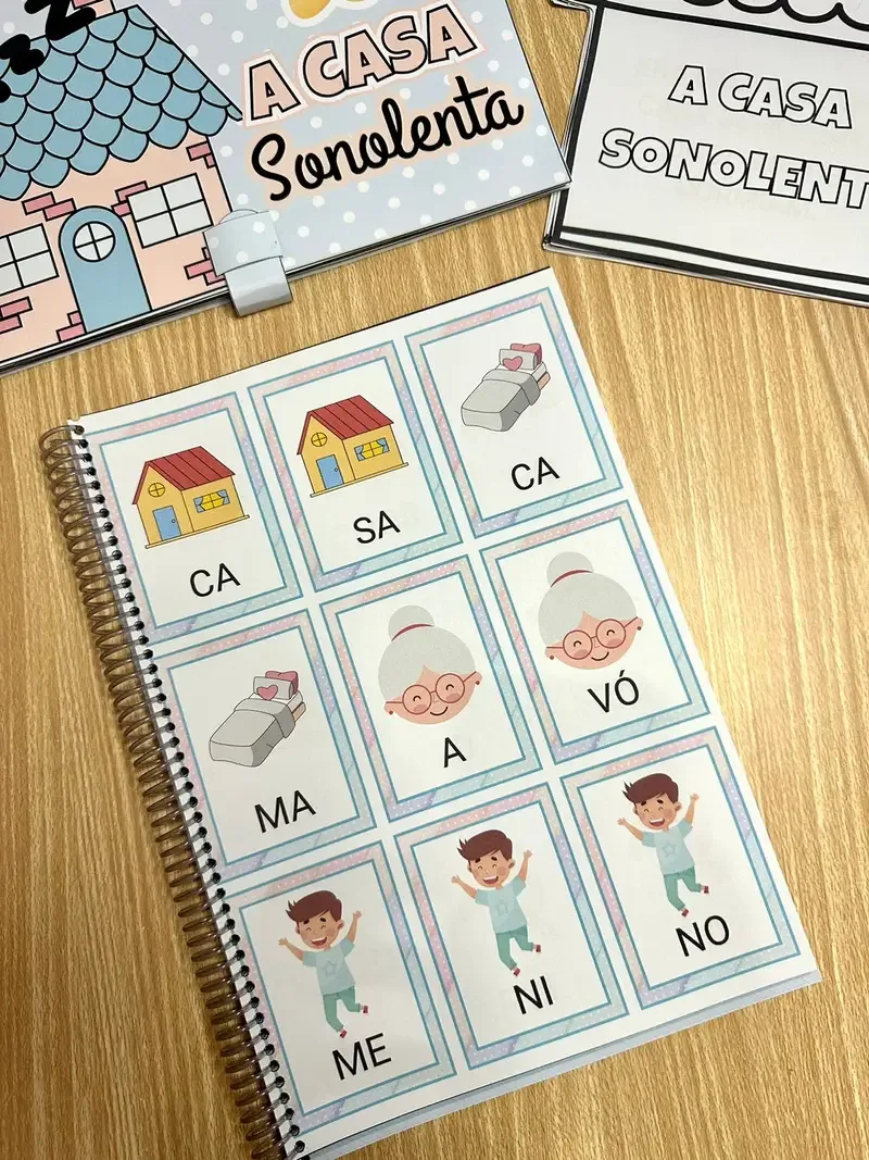 A CASA SONOLENTA - ALFABETIZAÇÃO — imagem 7