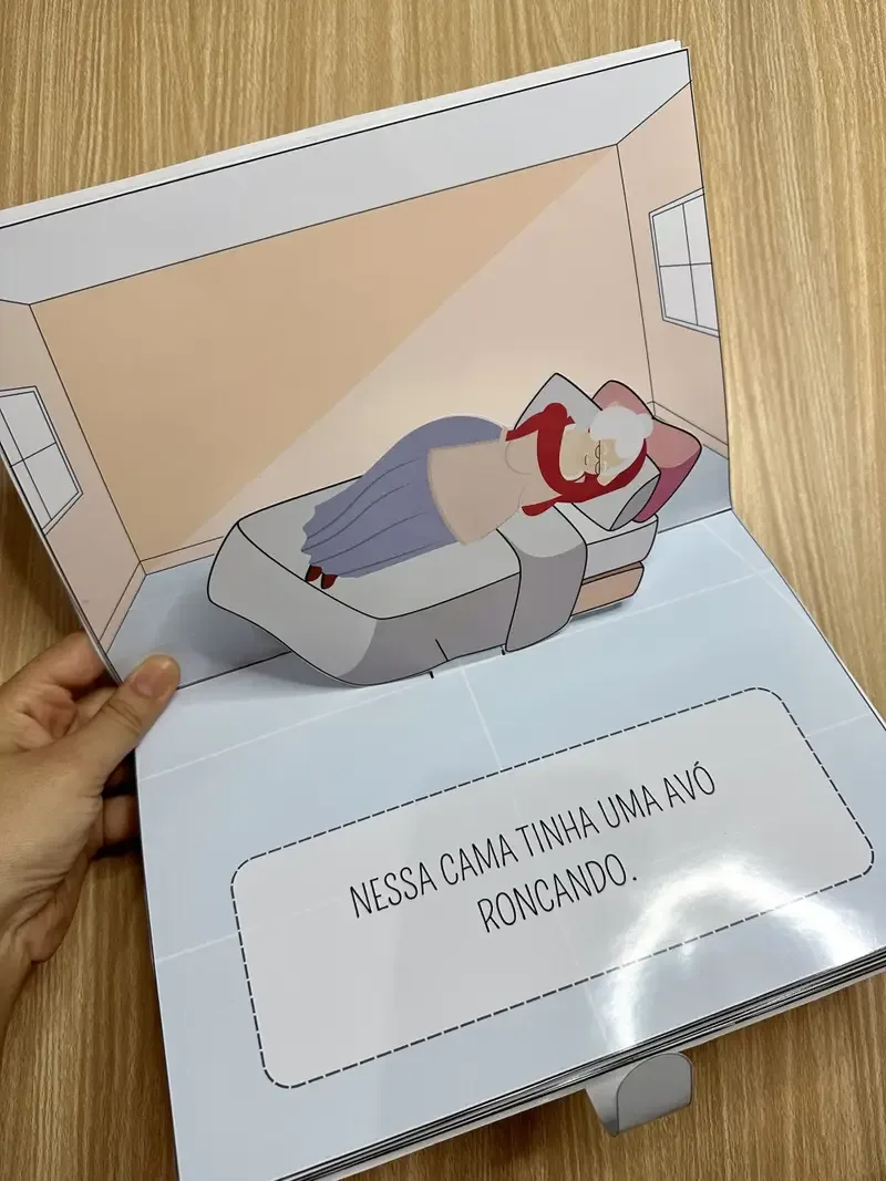 A CASA SONOLENTA - LIVRO EM 3D — imagem 3