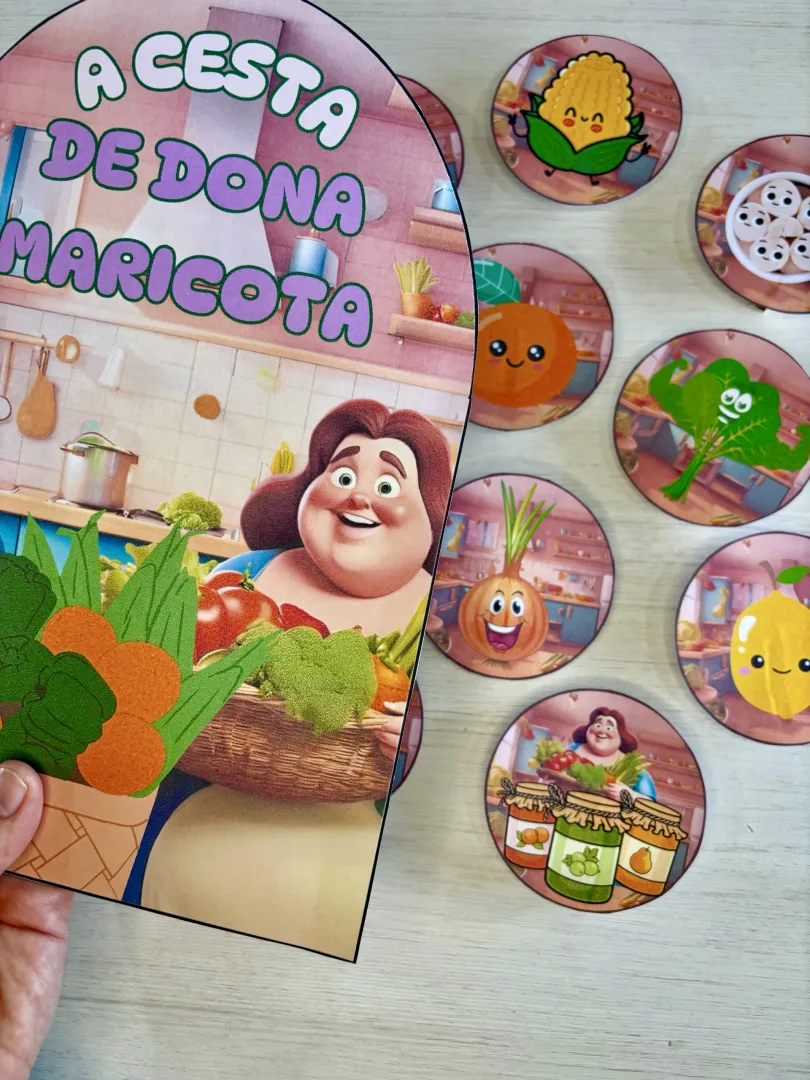 A Cesta da Dona Maricota - 1º ano - Língua Portuguesa - PDF — imagem 2