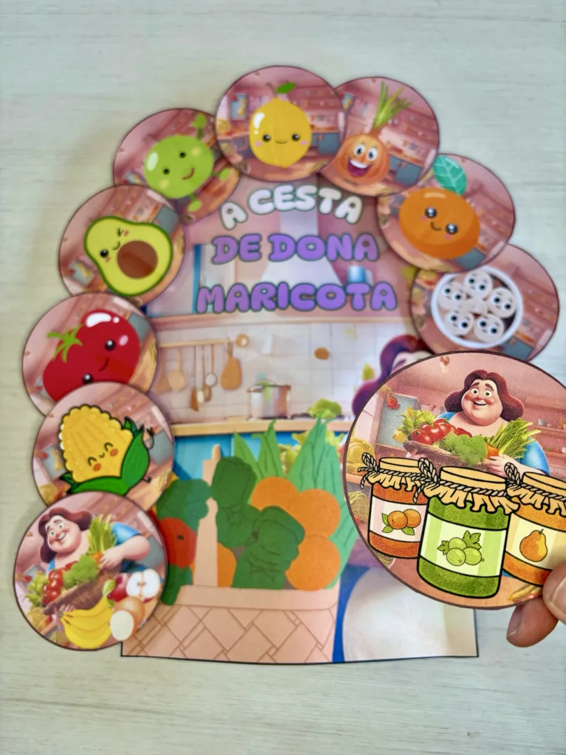 A Cesta da Dona Maricota - 1º ano - Língua Portuguesa - PDF — imagem 3