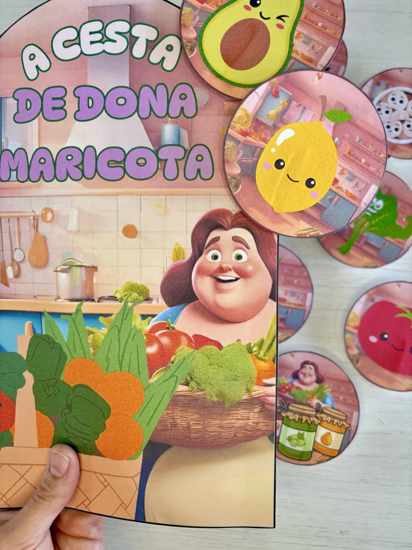 A Cesta da Dona Maricota - 1º ano - Língua Portuguesa - PDF — imagem 4