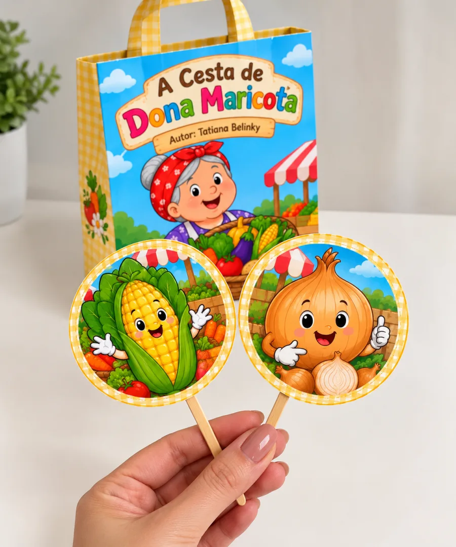 Sacola a Cesta de Dona Maricota - Educação Infantil - PDF — imagem 2