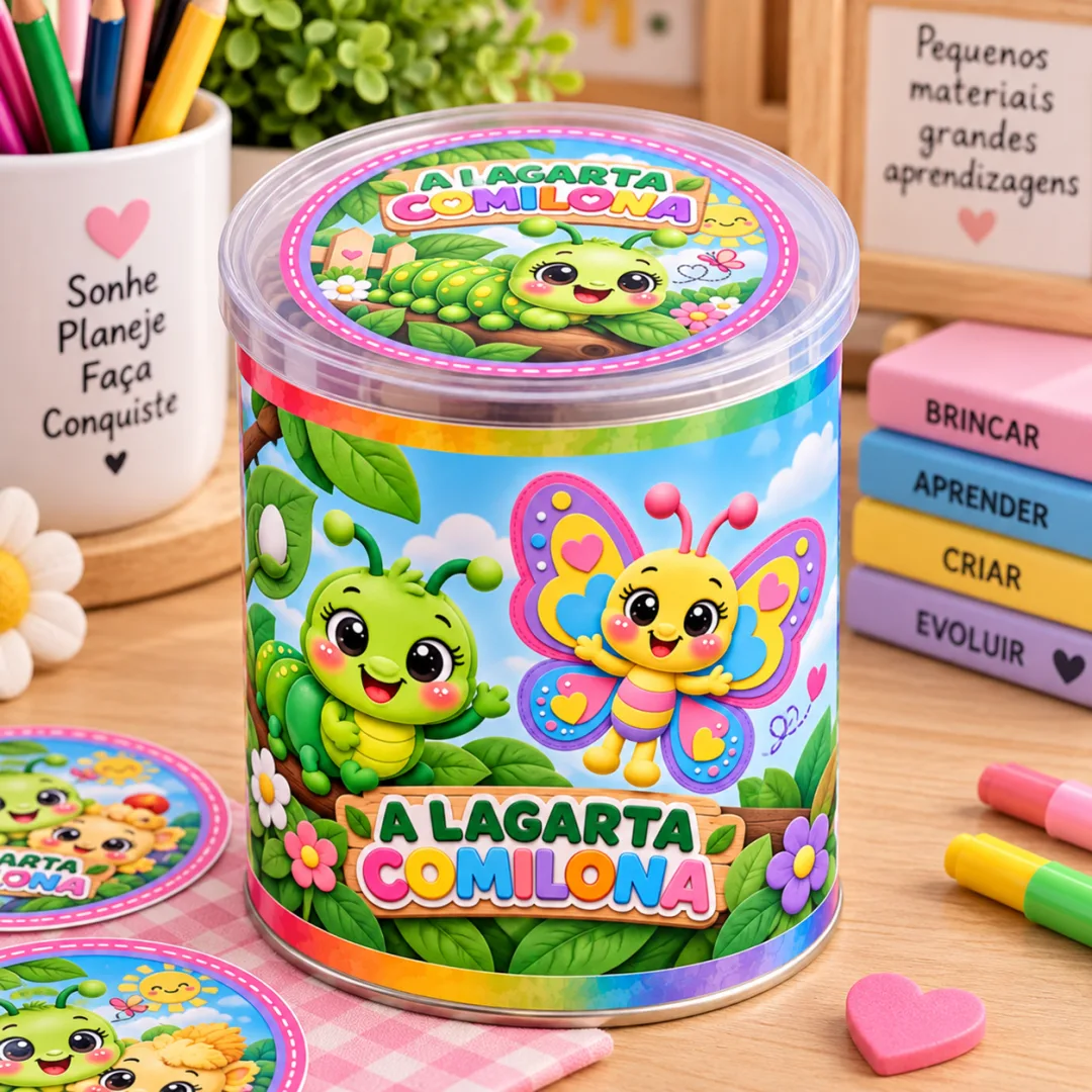 A Lagarta Comilona — Atividades e Jogos para Educação Infantil - Arquivo Digital — imagem 6
