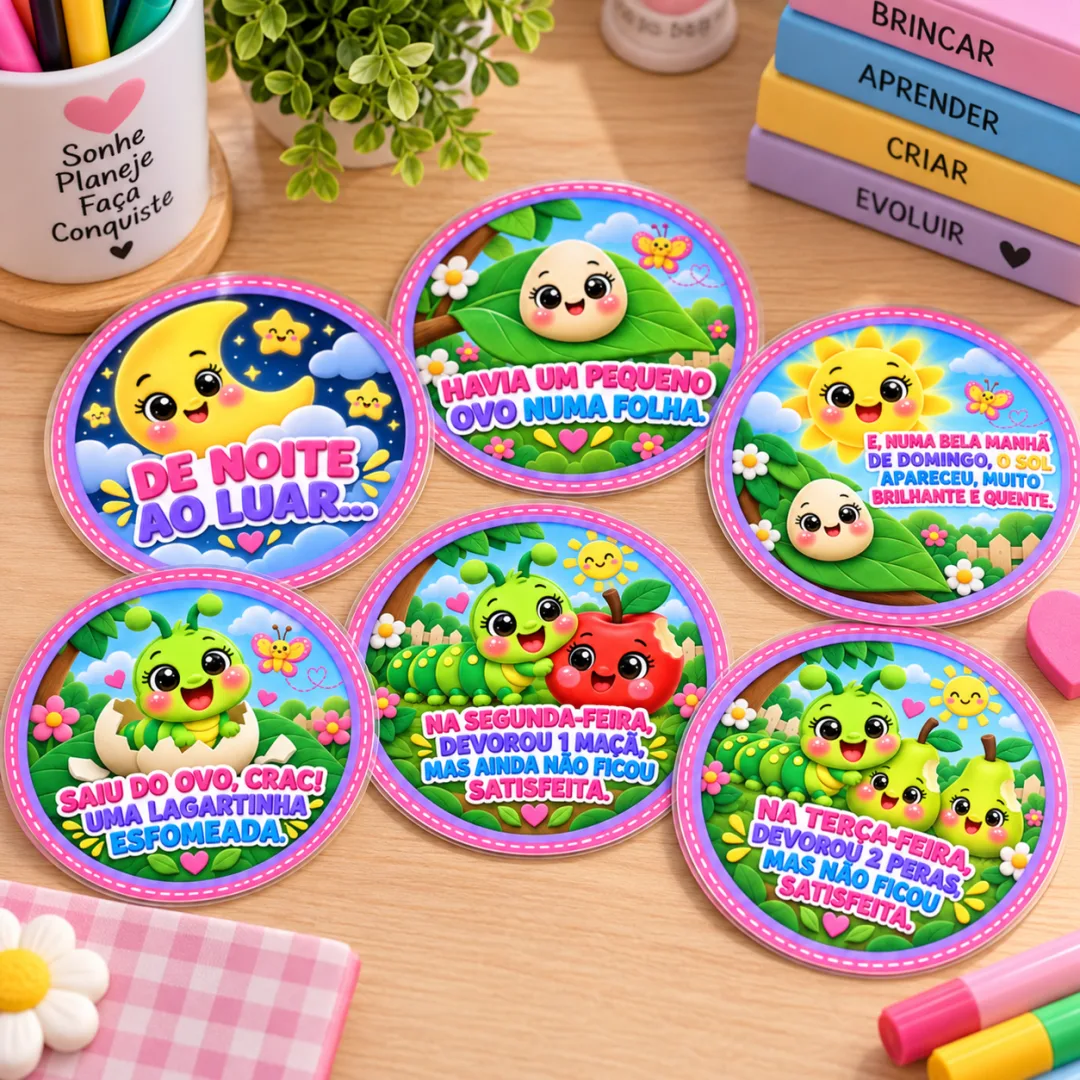A Lagarta Comilona — Atividades e Jogos para Educação Infantil - Arquivo Digital — imagem 5