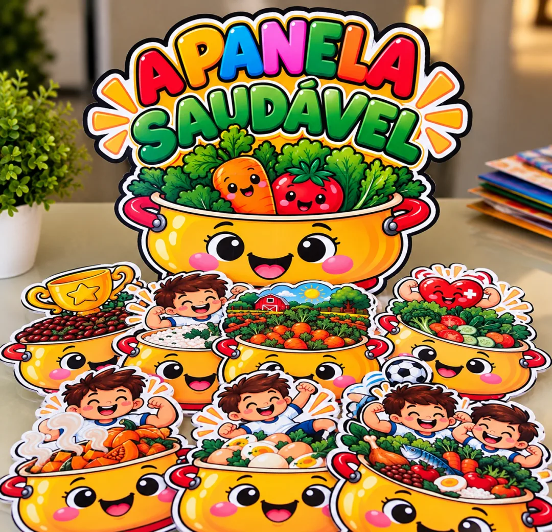 A Panela Saudável – Kit Pedagógico Interativo para Educação Infantil - PDF — imagem 2