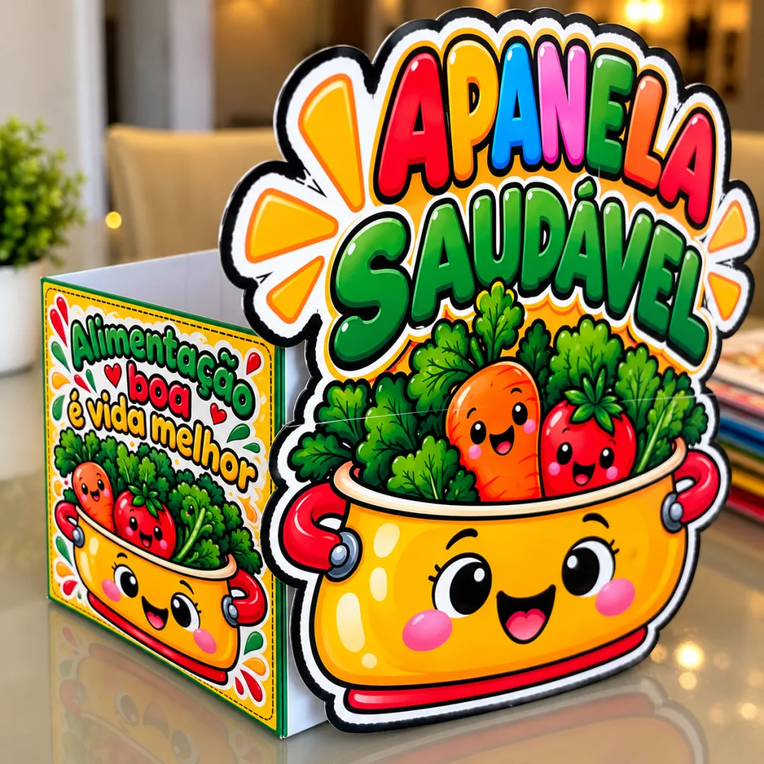 A Panela Saudável – Kit Pedagógico Interativo para Educação Infantil - PDF — imagem 6