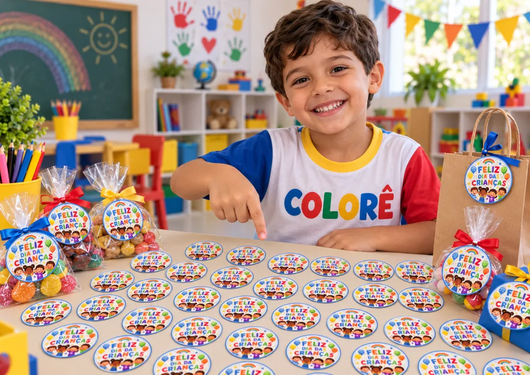 Tags para o Dia das Crianças - Educação Infantil - PDF — imagem 2
