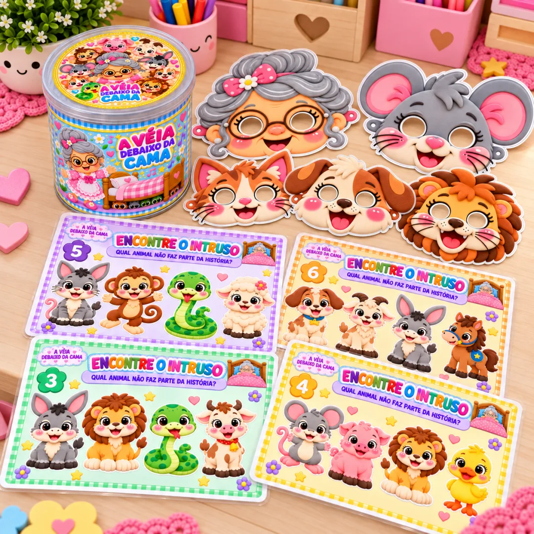 A Véia Debaixo Da Cama - Combo Completo - Educação Infantil - Arquivo Digital — imagem 2