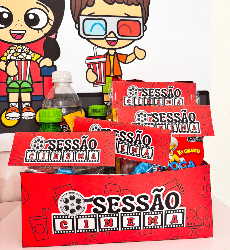 Kit Sessão Cinema | Dia das Crianças em PDF — imagem 4