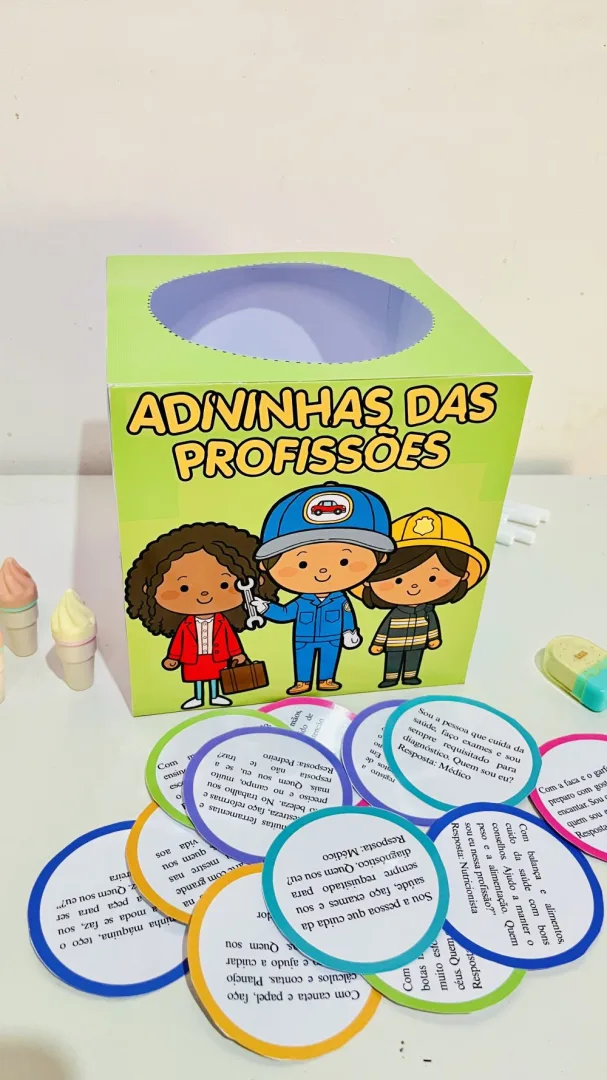 Adivinhas das Profissões — Pronto para Imprimir — imagem 2
