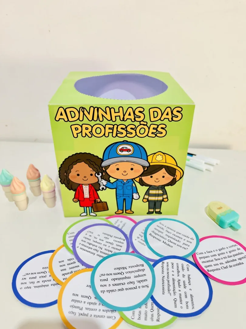 Adivinhas das Profissões — Pronto para Imprimir — imagem 3