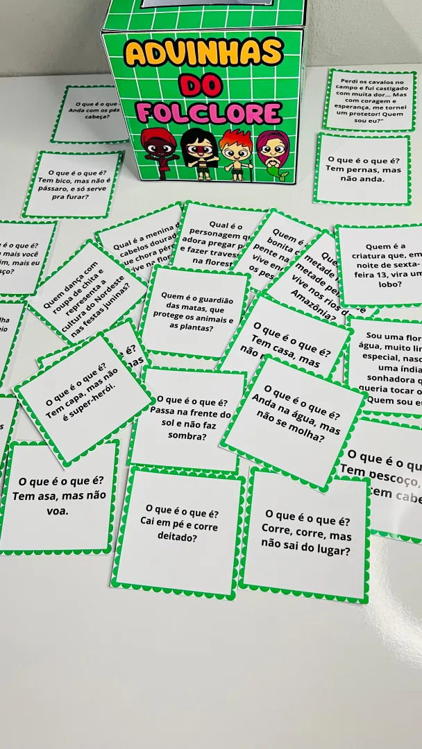 Adivinhas do Folclore - 24 fichas — imagem 4