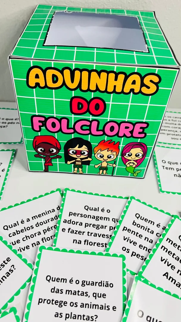 Adivinhas do Folclore - 24 fichas — imagem 5