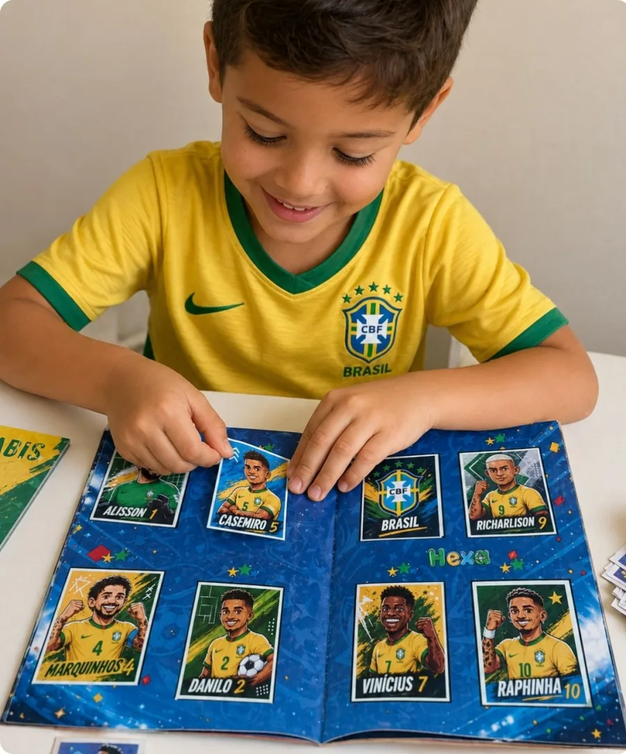 ÁLBUM DA SELEÇÃO BRASILEIRA PARA IMPRIMIR — imagem 4