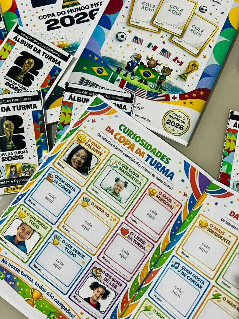 🏆⚽ÁLBUM DA TURMA + MURAL DE COMPORTAMENTO DA SALA – COPA 2026⚽🏆 — imagem 7