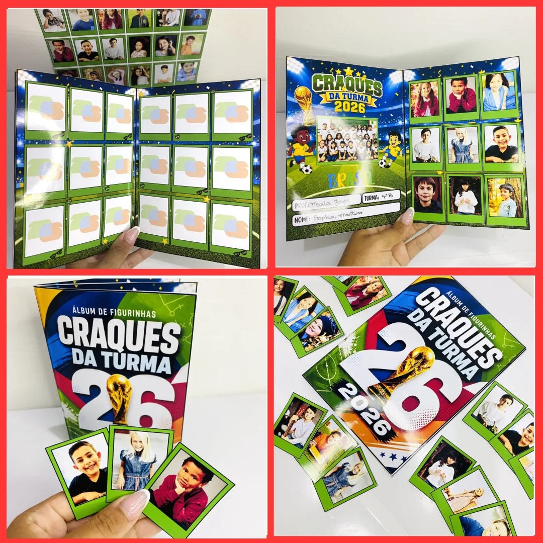 ÁLBUM DE FIGURINHAS COPA 2026: CRAQUE DA TURMA — imagem 2