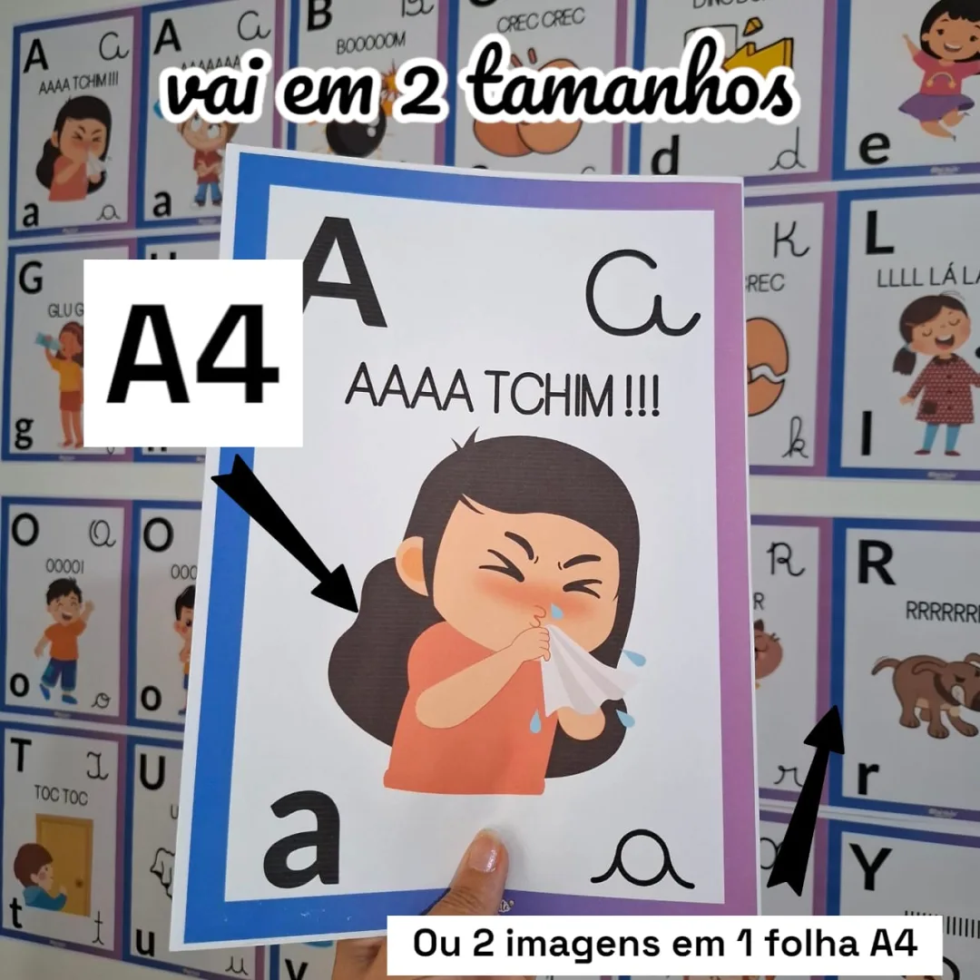 💜 ALFABETO DAS ONOMATOPEIAS 🩷 — imagem 7