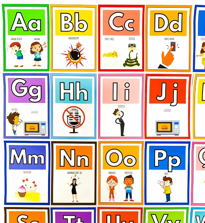 Alfabeto das Onomatopeias de Parede — imagem 3