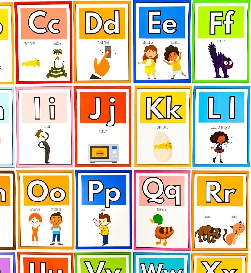 Alfabeto das Onomatopeias de Parede — imagem 4