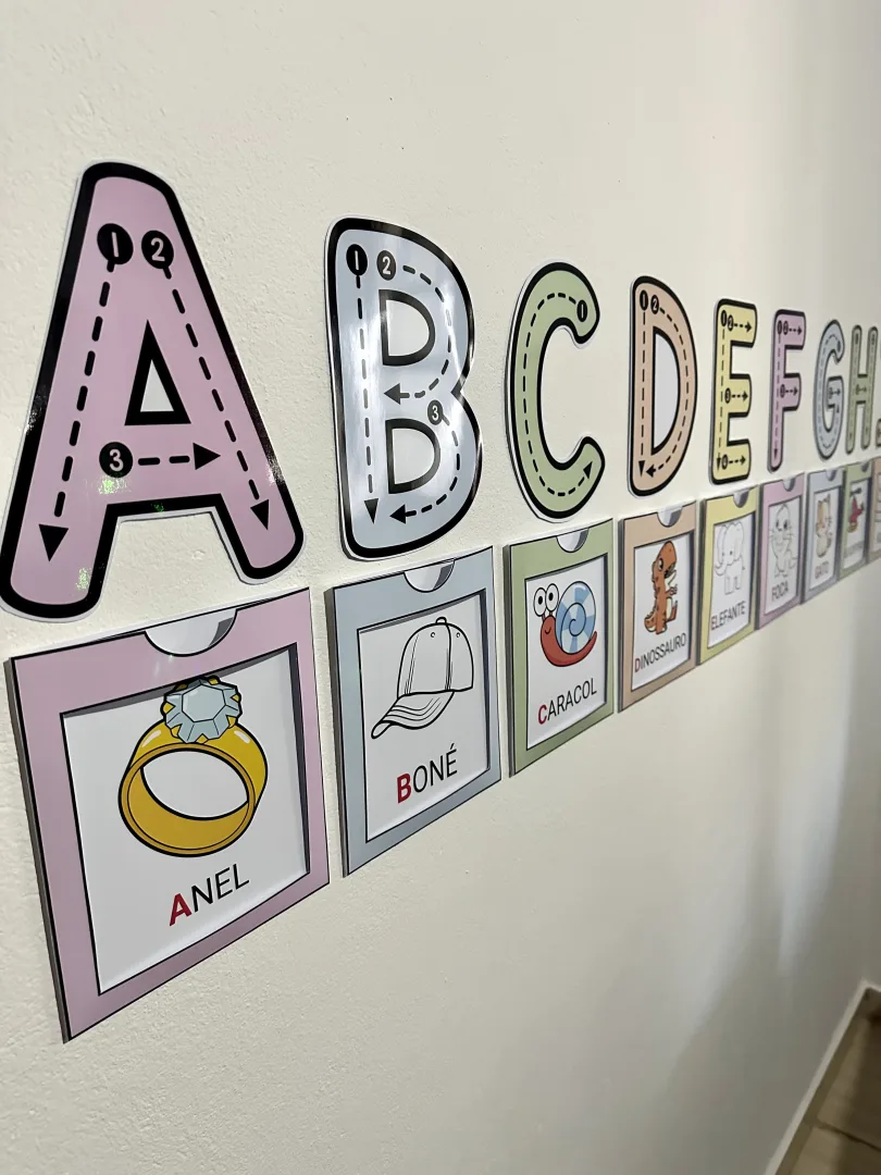 Alfabeto de Parede Super Lúdico — Envelopes e Figuras em PDF — imagem 6