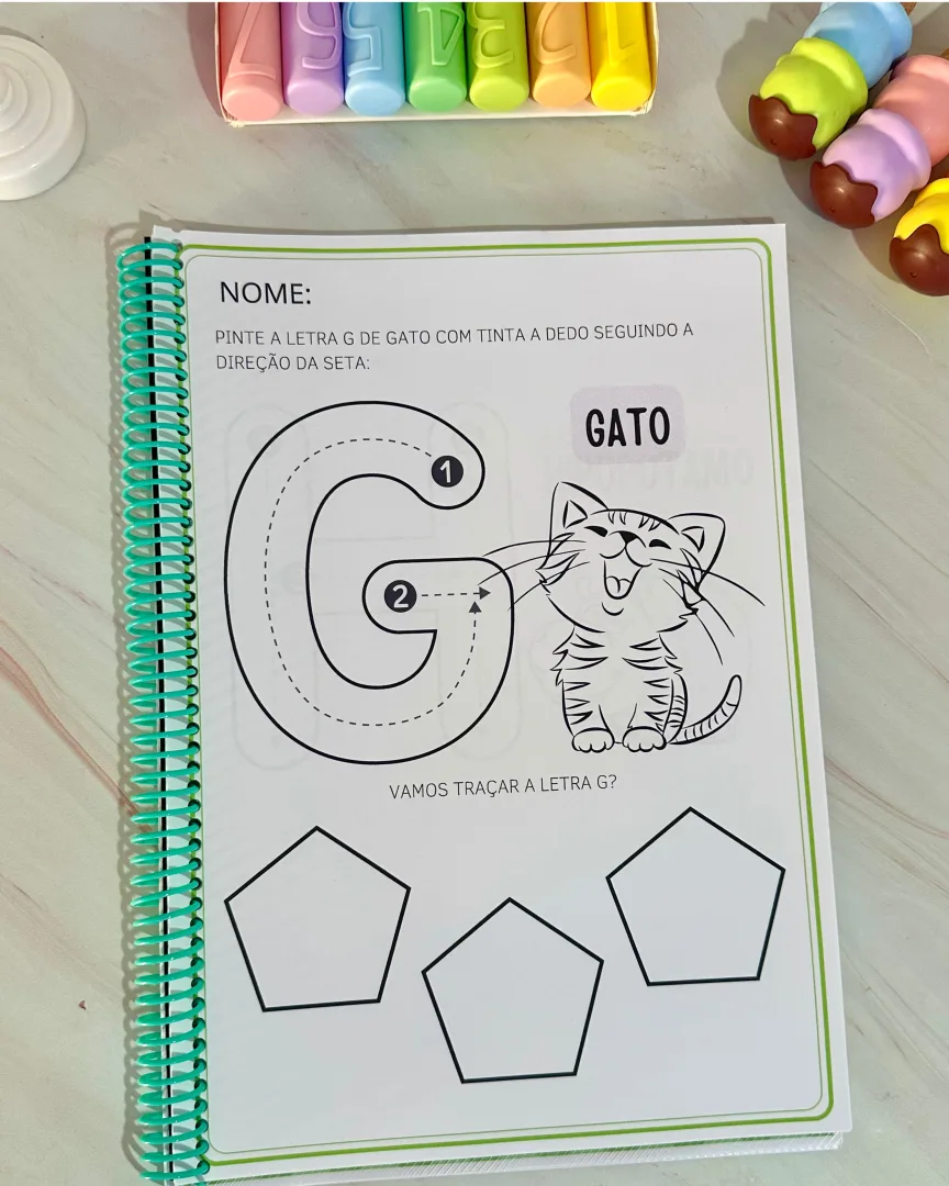 Alfabeto dos Animais — 26 Páginas para Educação Especial em PDF — imagem 6