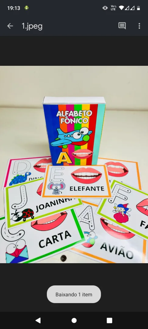 Alfabeto fônico - caixa divertida  — imagem 5