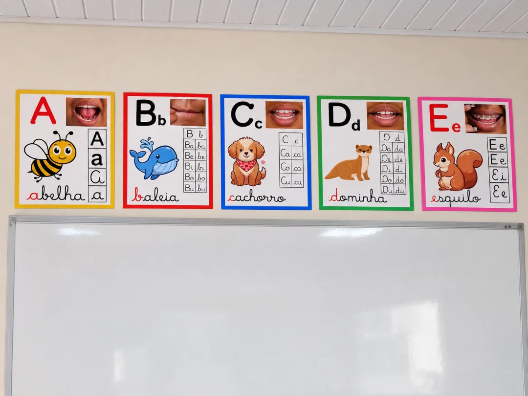 Cartazes do alfabeto fônico para os anos iniciais em PDF — imagem 3