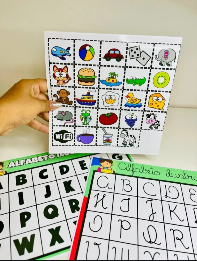 Alfabeto Ilustrado: Aprendizado Visual  — imagem 5