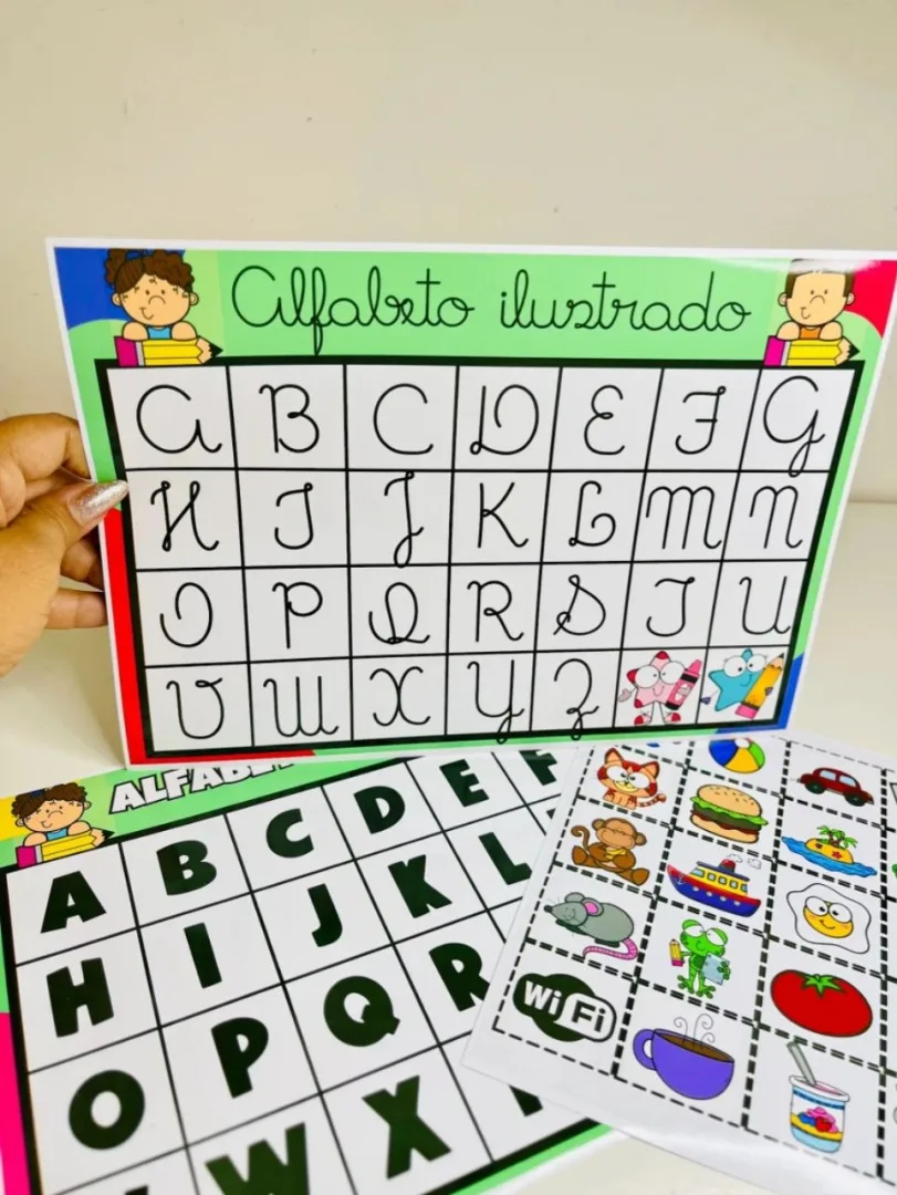 Alfabeto Ilustrado: Aprendizado Visual  — imagem 6