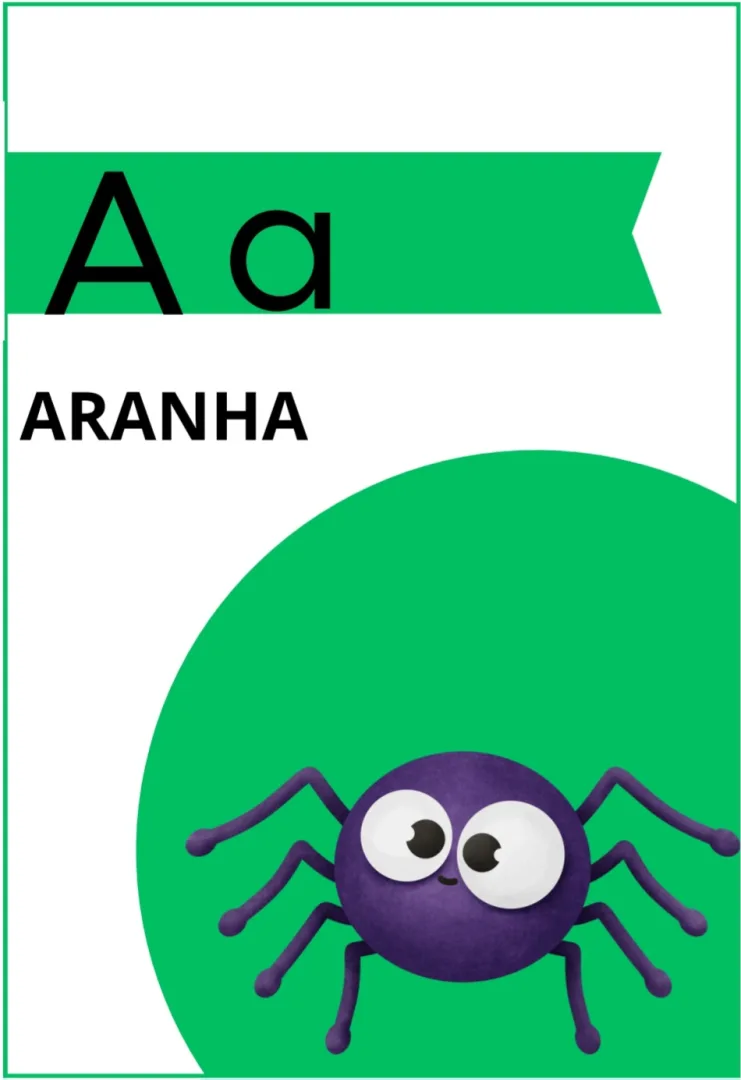 Alfabeto Ilustrado dos Animais | Material Pedagógico Digital (PDF) — imagem 2