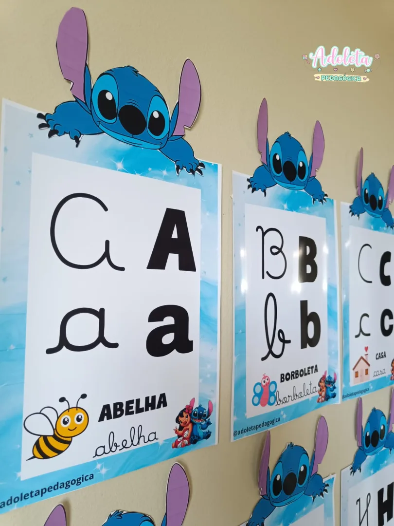 Alfabeto Stitch 4 tipos de Letras — imagem 2