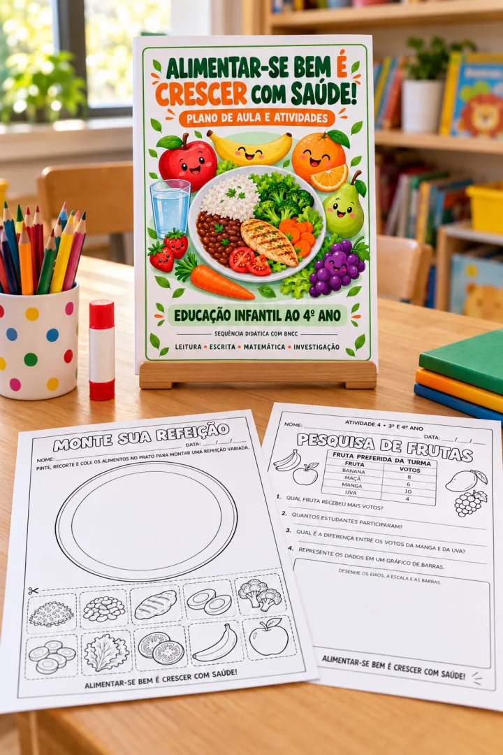 🍎 ALIMENTAR-SE BEM É CRESCER COM SAÚDE! 🥦 — imagem 3