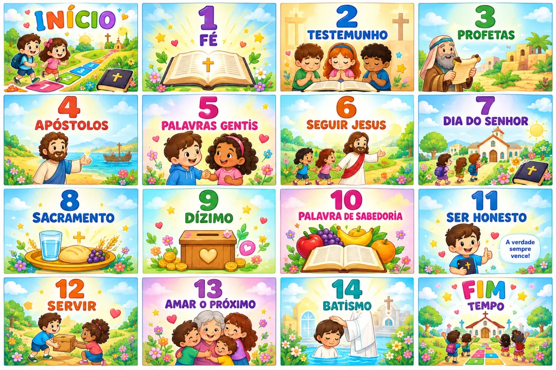 Amarelinha Cristã / Amarelinha Bíblica em PDF — imagem 2