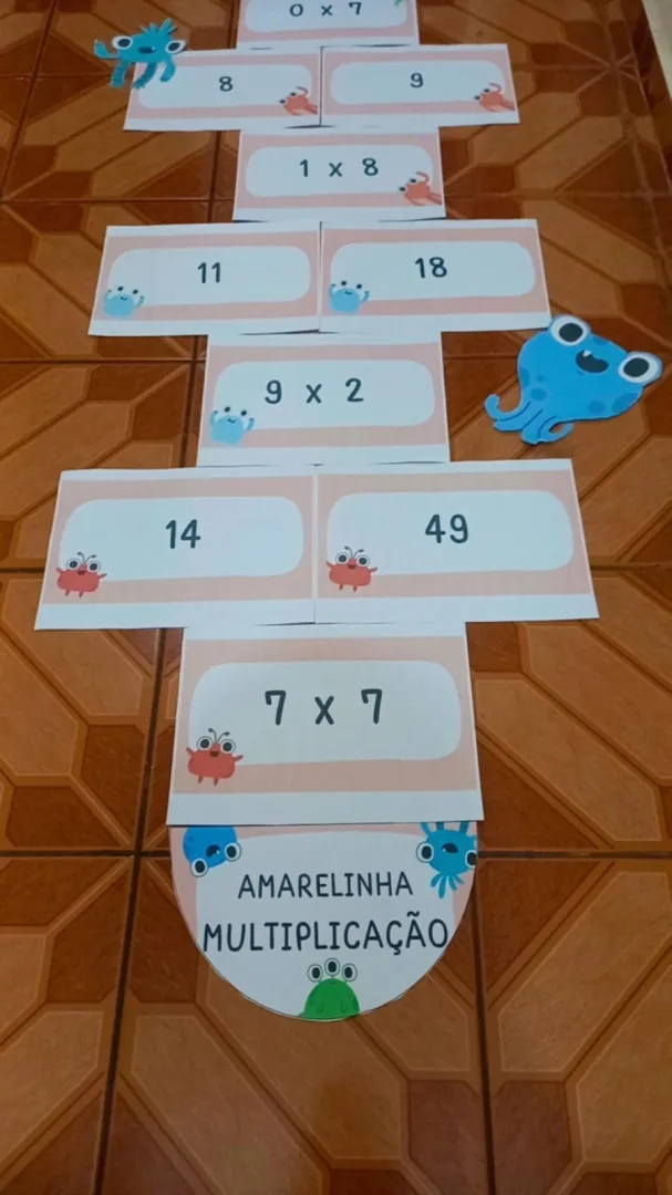 AMARELINHA DA MULTIPLICAÇÃO — imagem 3