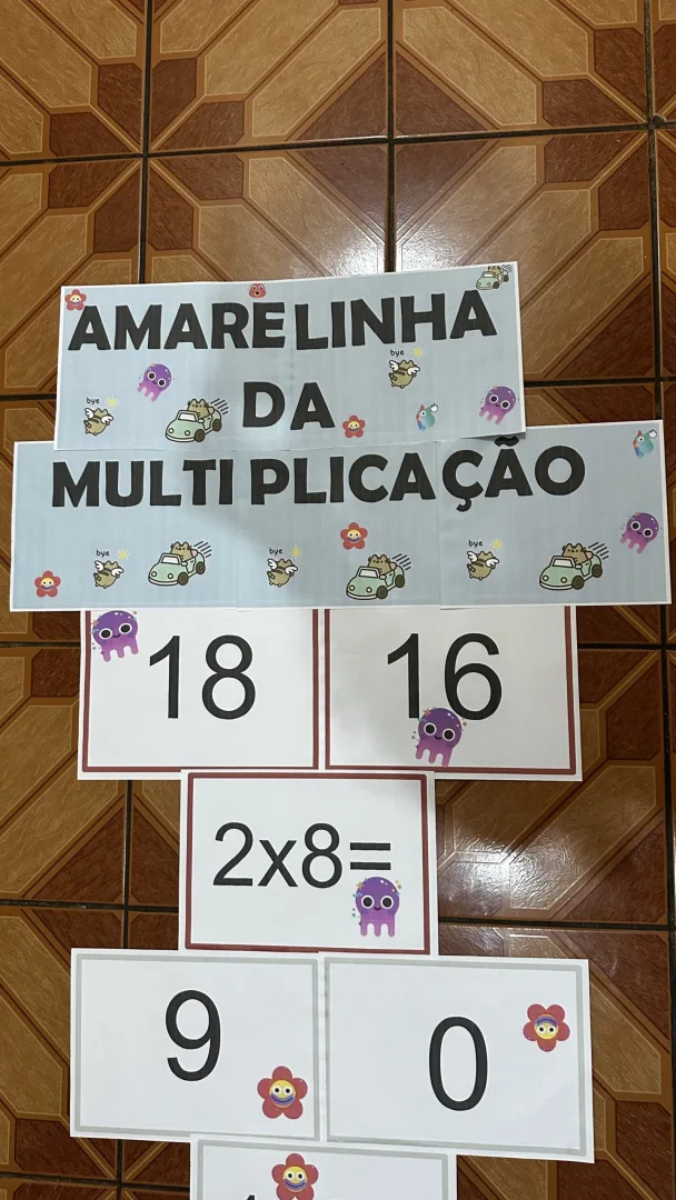 Amarelinha da Multiplicação com 21 Operações + Bônus Exclusivo em PDF — imagem 2