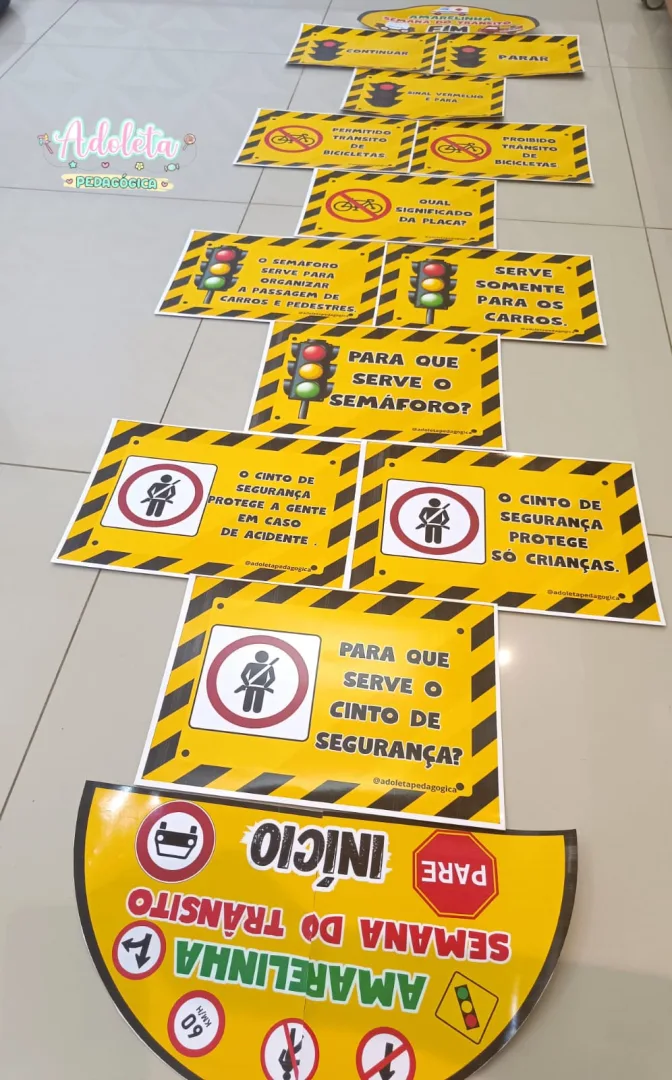Amarelinha Semana do Trânsito — imagem 3